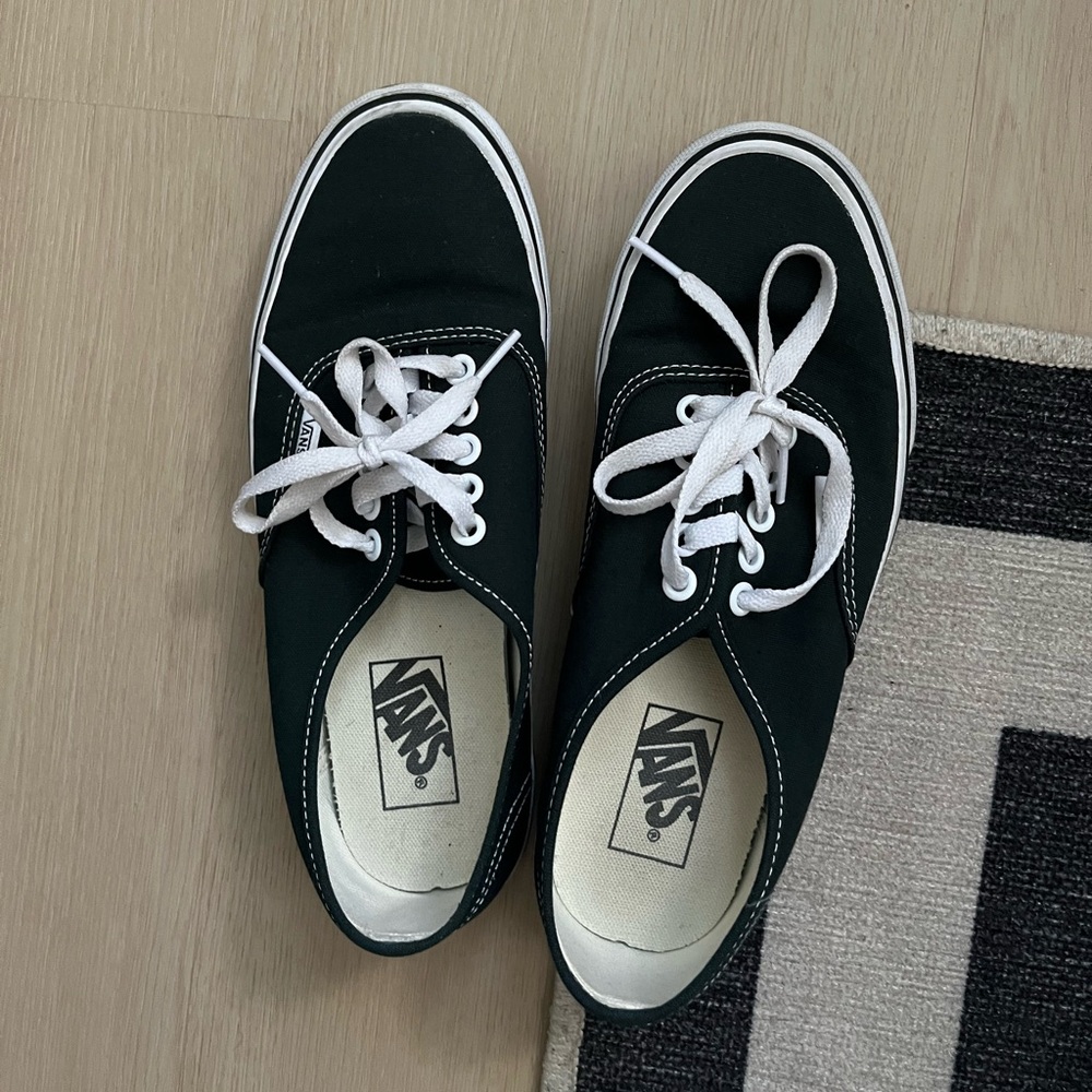 Dark green vans